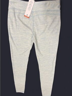 Smartwool Light Blue Heather Leggings